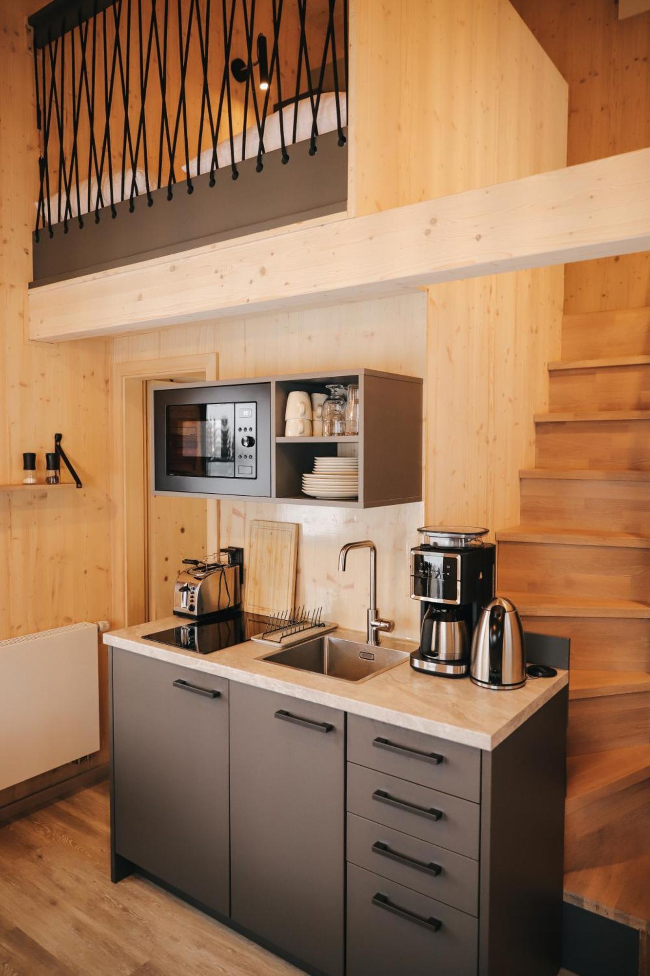 Wiesenglueck Tiny House Hotel Heiligenstadt Esterno foto